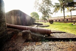 Old Canon at St.Angelo Fort kannur